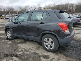 2016 Chevrolet Trax LS with VIN KL7CJKSB0GB631248, listed as a Copart auction lot 52078205 with 88,013 mi miles and Salvage Title. Bid and sale history available at carsss.com. Image 2.