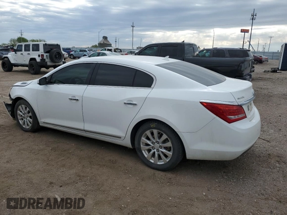 2014 Buick LaCrosse with VIN 1G4GA5GRXEF176101, listed as a Copart auction lot 56921125 with 144,777 mi miles and Salvage title. Bid and sale history available at DreamBid. Image 2.