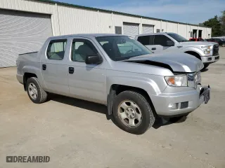2013 Honda Ridgeline RT with VIN 5FPYK1F21DB014984, listed as a Copart auction lot 49218675 with 157,307 mi miles and Salvage Title. Bid and sale history available at carsss.com. Image 4.