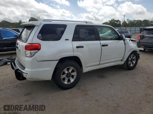 2013 Toyota 4Runner SR5 with VIN JTEZU5JR8D5062076, listed as a Copart auction lot 50718195 with 76,226 mi miles and Salvage Title. Bid and sale history available at DreamBid. Image 3.