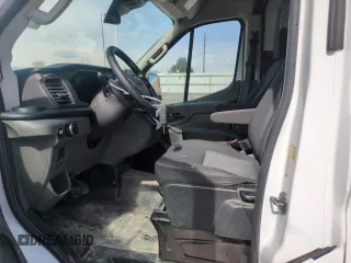 2023 Ford Transit with VIN 1FTBF8C88PKC07161, listed as a Copart auction lot 51319765 with 10,384 mi miles and Salvage Title. Bid and sale history available at DreamBid. Image 7.