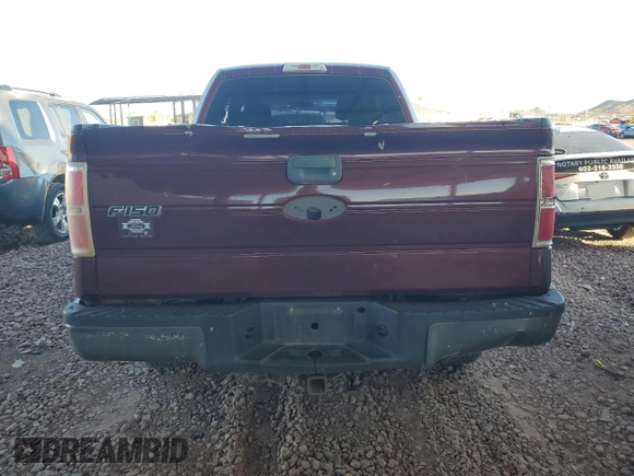 2009 Ford F-150 STX with VIN 1FTRX14879FA19888, listed as a Copart auction lot 49553515 with 112,629 mi miles and Clean Title. Bid and sale history available at carsss.com. Image 6.