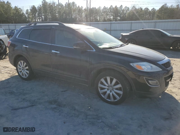 2010 Mazda CX-9 Grand Touring with VIN JM3TB3MA7A0234320, listed as a Copart auction lot 81027284 with 95,617 mi miles and Salvage Title. Bid and sale history available at carsss.com. Image 4.
