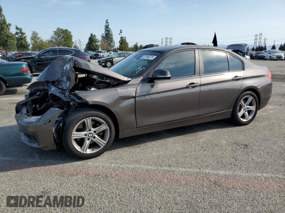 2014 BMW 3 Series 328i with VIN WBA3C1C56EK113493, listed as a Copart auction lot 52188375 with 94,507 mi miles and Salvage title. Bid and sale history available at DreamBid. Image 1.