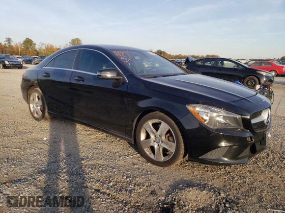 2015 Mercedes-Benz CLA 250 with VIN WDDSJ4EB9FN282034, listed as a Copart auction lot 76542583 with 108,279 mi miles and . Bid and sale history available at DreamBid. Image 4.
