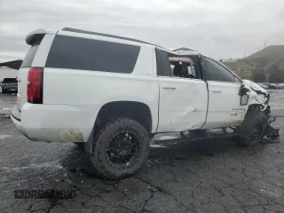 2019 Chevrolet Suburban LT with VIN 1GNSKHKC5KR315150, listed as a Copart auction lot 45369895 with 47,181 mi miles and Salvage Title. Bid and sale history available at DreamBid. Image 3.