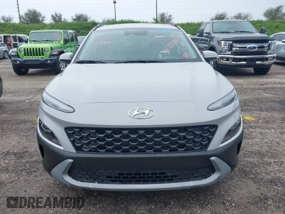 2022 Hyundai Kona SEL with VIN KM8K32AB6NU766385, listed as a IAAI auction lot 40500060 with 18,914 mi miles and . Bid and sale history available at DreamBid. Image 12.