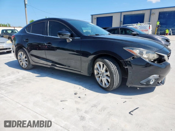 2015 Mazda 3 S Touring with VIN JM1BM1V31F1232454, listed as a Copart auction lot 61167835 with 95,266 mi miles and Clean title. Bid and sale history available at DreamBid. Image 4.