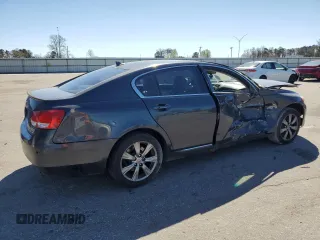2008 Lexus GS 350 with VIN JTHCE96S180015712, listed as a Copart auction lot 49552275 with 0 mi miles and Salvage Title. Bid and sale history available at carsss.com. Image 3.