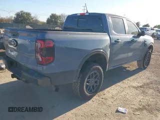 2024 Ford Ranger XLT with VIN 1FTER4GH4RLE09399, listed as a IAAI auction lot 41192842 with 11,050 mi miles. Bid and sale history available at carsss.com. Image 4.