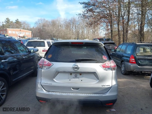 2015 Nissan Rogue SL with VIN 5N1AT2MV3FC855761, listed as a IAAI auction lot 41315240 with 62966 miles. Bid and sale history available at carsss.com. Image 16.
