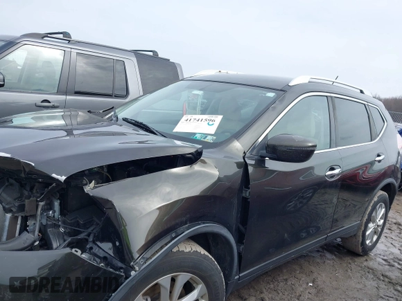 2016 Nissan Rogue SV with VIN KNMAT2MV7GP638096, listed as a IAAI auction lot 41741596 with 109,451 mi miles. Bid and sale history available at carsss.com. Image 14.