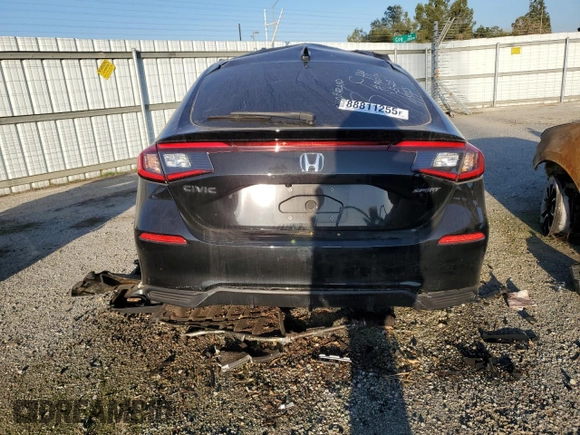 2023 Honda Civic Sport with VIN 19XFL2H87PE007245, listed as a Copart auction lot 88811255 with Not Provided miles and Salvage Title. Bid and sale history available at DreamBid. Image 6.