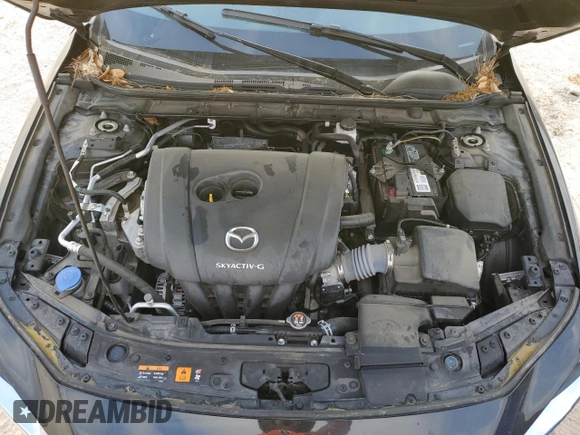 2021 Mazda 3 Select with VIN 3MZBPABL6MM253616, listed as a Copart auction lot 53560275 with 49,210 mi miles and Salvage Title. Bid and sale history available at DreamBid. Image 11.