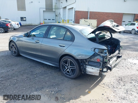 2024 Mercedes-Benz C 300 with VIN W1KAF4HB1RR162332, listed as a IAAI auction lot 40528259 with 512 mi miles and . Bid and sale history available at DreamBid. Image 3.