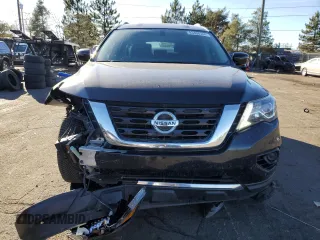 2020 Nissan Pathfinder S with VIN 5N1DR2AM0LC637392, listed as a Copart auction lot 83406504 with 82,841 mi miles and Salvage Title. Bid and sale history available at carsss.com. Image 5.
