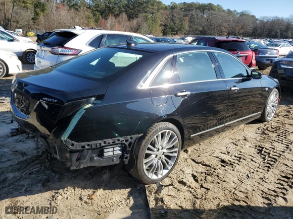 2016 Cadillac CT6 Premium Luxury AWD with VIN 1G6KG5R61GU125393, listed as a Copart auction lot 77776943 with 76,805 mi miles. Bid and sale history available at carsss.com. Image 3.