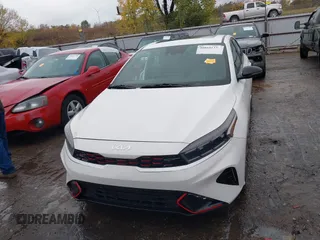 2023 Kia Forte GT with VIN 3KPF44AC4PE505989, listed as a IAAI auction lot 40869133 with 38,222 mi miles and . Bid and sale history available at carsss.com. Image 12.