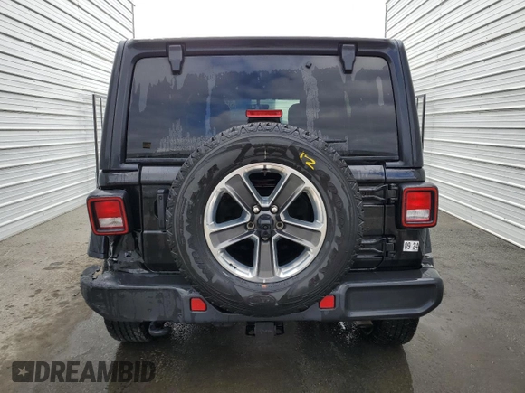 2022 Jeep Wrangler Unlimited Sahara с VIN 1C4HJXEN5NW250948, выставлен на аукционе Copart как лот 50449194 с пробегом 22 133 миль миль и Чистый • Clean title. История ставок и продаж доступна на DreamBid. Изображение 6.