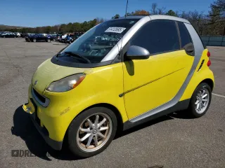 2008 Smart fortwo Passion with VIN WMEEK31X58K124103, listed as a Copart auction lot 51412695 with 16,216 mi miles and Salvage Title. Bid and sale history available at DreamBid. Image 1.