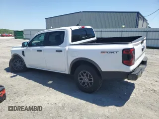 2024 Ford Ranger XLT with VIN 1FTER4GH6RLE06391, listed as a Copart auction lot 53747715 with 18,884 mi miles and Salvage title. Bid and sale history available at DreamBid. Image 2.