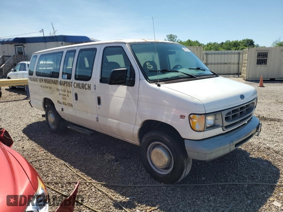 1998 Ford Econoline Wagon XL z VIN 1FBSS31L6WHB61464, wystawiony jako Copart lot #53628534 z przebiegiem 115 866 mil mil oraz Szkoda całkowita • Salvage title. Historia ofert i sprzedaży dostępna na DreamBid. Obrazek 4.