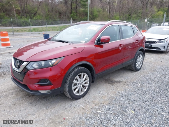 2022 Nissan Rogue Sport SV with VIN JN1BJ1BW6NW487449, listed as a IAAI auction lot 41937506 with 61,503 mi miles. Bid and sale history available at carsss.com. Image 18.