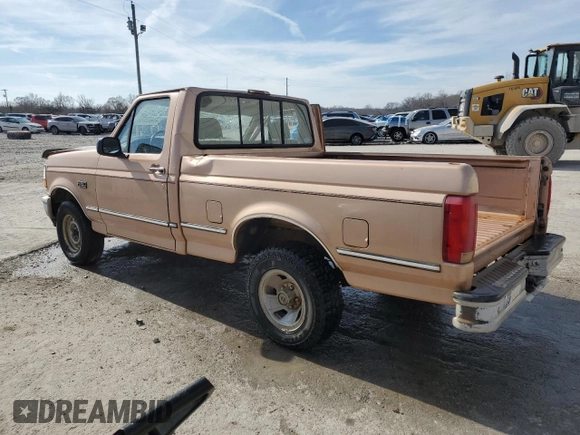 1995 Ford F-150 with VIN 1FTEF15N5SNA89147, listed as a Copart auction lot 41455575 with 101,178 mi miles and Salvage Title. Bid and sale history available at carsss.com. Image 2.
