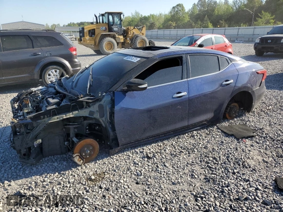 2017 Nissan Maxima SV with VIN 1N4AA6AP4HC446667, listed as a Copart auction lot 52971875 with Not Provided miles and Salvage Title. Bid and sale history available at carsss.com. Image 1.