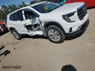 2024 GMC Acadia FWD Elevation with VIN 1GKENKKS4RJ168110, listed as a Copart auction lot 72451134 with 14 mi miles and Salvage Title. Bid and sale history available at carsss.com. Image 4.