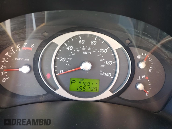 2007 Hyundai Tucson GLS with VIN KM8JM12B67U652939, listed as a Copart auction lot 73790634 with 155,199 mi miles and Clean Title. Bid and sale history available at carsss.com. Image 9.
