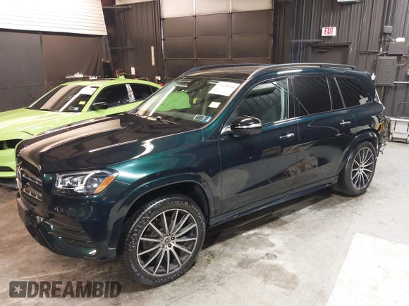 2023 Mercedes-Benz GLS 450 with VIN 4JGFF5KE7PA964853, listed as a IAAI auction lot 42129116 with 23,753 mi miles and . Bid and sale history available at DreamBid. Image 22.