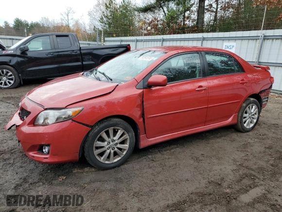 2010 Toyota Corolla with VIN 2T1BU4EE0AC445841, listed as a Copart auction lot 79291374 with 252,201 mi miles and Salvage Title. Bid and sale history available at carsss.com. Image 1.