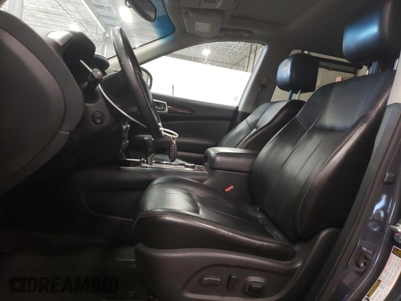 2013 Nissan Pathfinder Platinum z VIN 5N1AR2MM1DC607124, wystawiony jako Copart lot #71521174 z przebiegiem 144 126 mil mil oraz Czysty tytuł • Clean title. Historia ofert i sprzedaży dostępna na DreamBid. Obrazek 7.