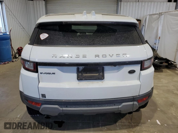 2017 Land Rover Range Rover Evoque SE with VIN SALVP2BG8HH239745, listed as a Copart auction lot 49799505 with 0 mi miles and Salvage Title. Bid and sale history available at carsss.com. Image 6.