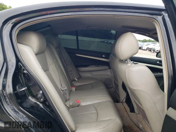 2008 Infiniti G35 Journey with VIN JNKBV61E68M219832, listed as a Copart auction lot 59196895 with Not provided miles and Salvage title. Bid and sale history available at DreamBid. Image 10.