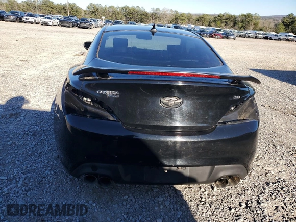 2012 Hyundai Genesis Coupe Grand Touring with VIN KMHHU6KH4CU066086, listed as a Copart auction lot 49646775 with 186,684 mi miles and Clean title. Bid and sale history available at DreamBid. Image 6.