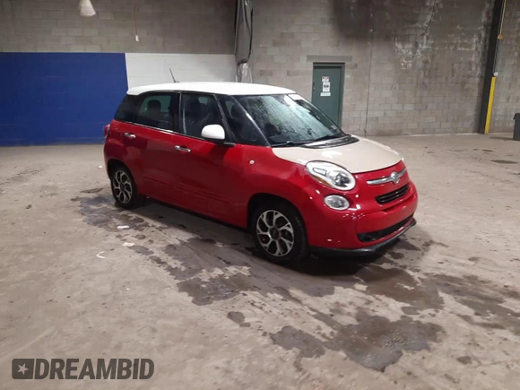 2015 FIAT 500L Easy with VIN ZFBCFABH3FZ034171, listed as a Copart auction lot 86753914 with 79,336 mi miles and Salvage title. Bid and sale history available at DreamBid. Image 14.