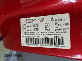 2007 Dodge 1500 Laramie с VIN 1D7HU18217S141201, выставлен на аукционе Copart как лот 61853105 с пробегом 215 743 миль миль и Чистый • Clean title. История ставок и продаж доступна на DreamBid. Изображение 12.
