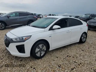 2018 Hyundai Ioniq Blue z VIN KMHC65LC4JU101725, wystawiony jako Copart lot #55702035 z przebiegiem 145 482 mil mil oraz Szkoda całkowita • Salvage title. Historia ofert i sprzedaży dostępna na DreamBid. Obrazek 1.