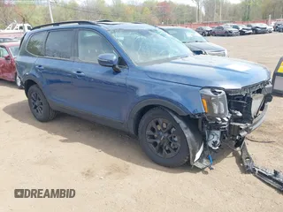 2024 Kia Telluride SX Prestige X-Line with VIN 5XYP5DGC2RG534888, listed as a IAAI auction lot 42105457 with 11,167 mi miles and . Bid and sale history available at DreamBid. Image 1.