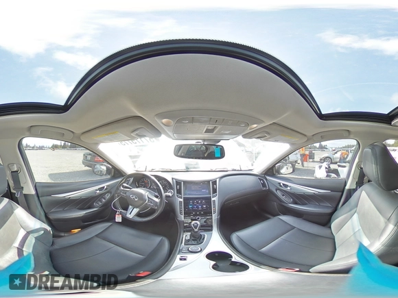 2019 Infiniti Q50 Luxe с VIN JN1EV7AR0KM592625, выставлен на аукционе Copart как лот 57175775 с пробегом 57 239 миль миль и Списание • Salvage title. История ставок и продаж доступна на DreamBid. Изображение 14.