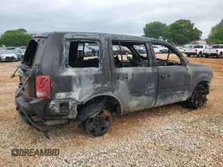 2014 Honda Pilot LX with VIN 5FNYF3H27EB010848, listed as a Copart auction lot 54409935 with Not provided miles and Non repairable. Bid and sale history available at DreamBid. Image 3.