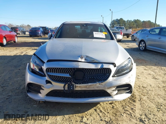 2019 Mercedes-Benz C 300 with VIN 55SWF8DB2KU303223, listed as a IAAI auction lot 41028551 with 62,729 mi miles and . Bid and sale history available at DreamBid. Image 12.
