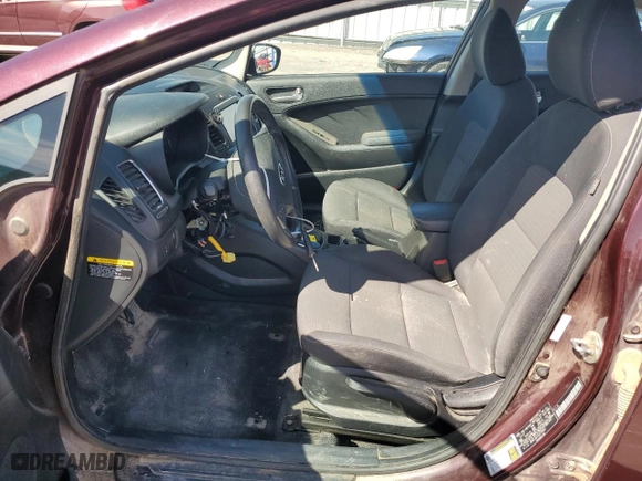 2018 Kia Forte LX with VIN 3KPFL4A77JE172037, listed as a Copart auction lot 48052065 with 124,910 mi miles and Salvage Title. Bid and sale history available at carsss.com. Image 7.