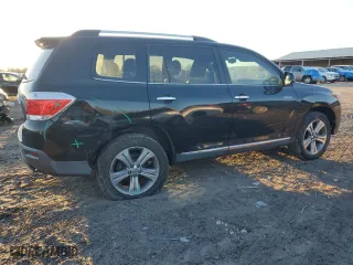 2011 Toyota Highlander Limited with VIN 5TDYK3EH7BS030397, listed as a Copart auction lot 50148135 with 190,330 mi miles and Salvage Title. Bid and sale history available at carsss.com. Image 3.