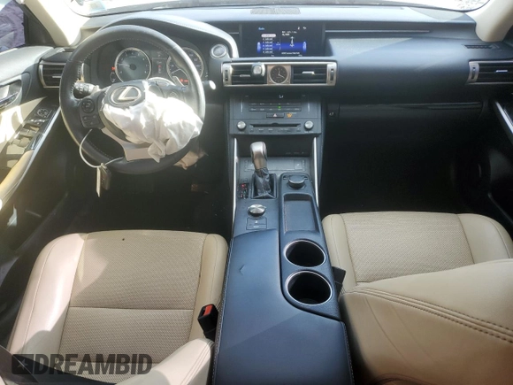 2016 Lexus IS 300/350 with VIN JTHCM1D25G5006245, listed as a Copart auction lot 85319374 with 93,258 mi miles and Salvage title. Bid and sale history available at DreamBid. Image 8.