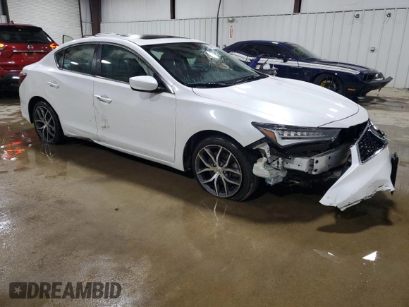 2020 Acura ILX Premium with VIN 19UDE2F70LA013012, listed as a Copart auction lot 58691315 with 47,109 mi miles and Salvage title. Bid and sale history available at DreamBid. Image 4.