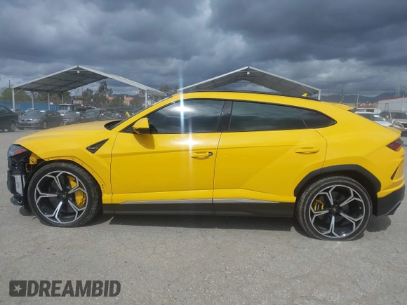 2019 Lamborghini Urus z VIN ZPBUA1ZL7KLA01416, wystawiony jako IAAI lot #41680325 z przebiegiem 72 817 mil mil oraz . Historia ofert i sprzedaży dostępna na DreamBid. Obrazek 15.