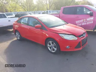 2012 Ford Focus SE with VIN 1FAHP3F21CL241308, listed as a IAAI auction lot 42138416 with 110,059 mi miles. Bid and sale history available at carsss.com. Image 1.